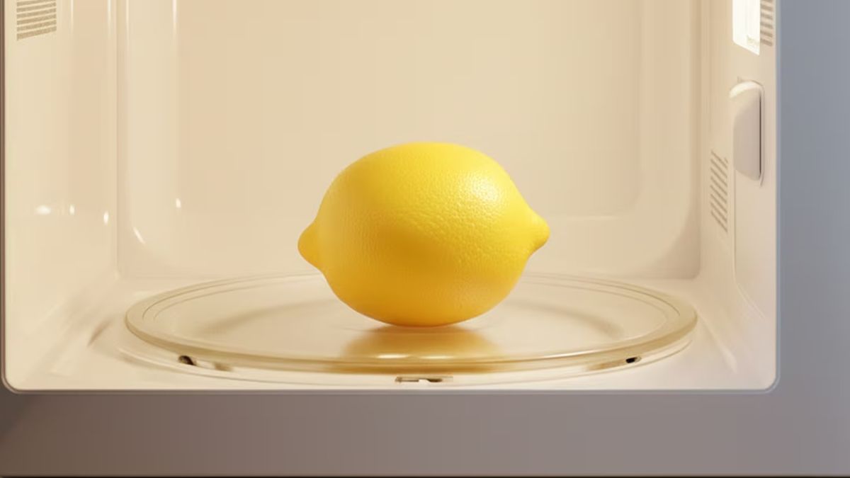 Calentar el limón en el microondas: por qué recomiendan hacerlo y para qué sirve Calentar el limón en el microondas: por qué recomiendan hacerlo y para qué sirve