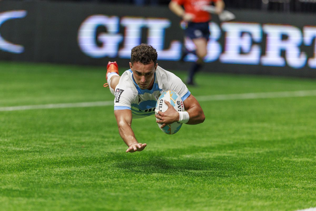 Los Pumas 7s vencieron a Kenia y Gran Bretaña.