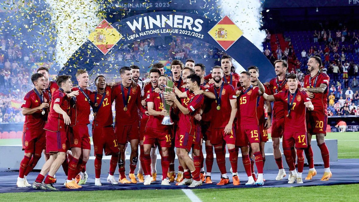 España se quedó con la tercera edición de la Liga de las Naciones.