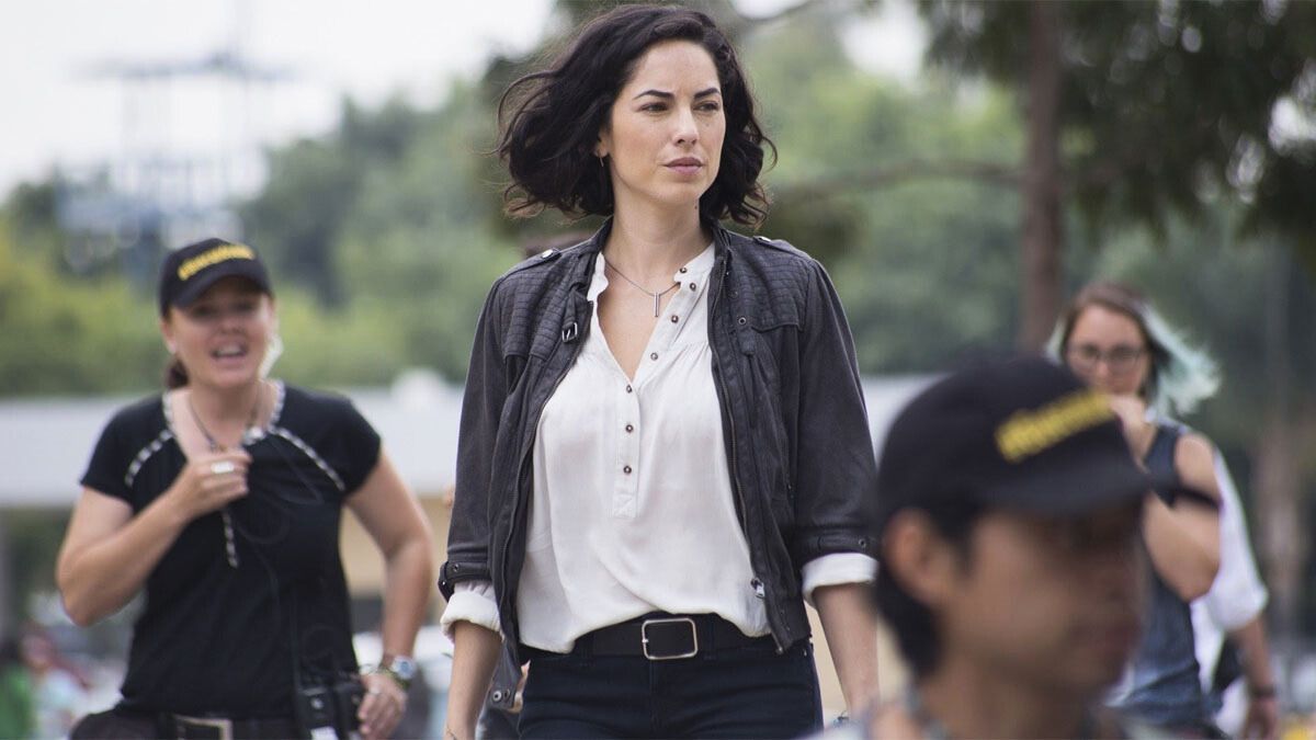 La actriz Bárbara Mori interpreta a Inés en la película de Netflix.
