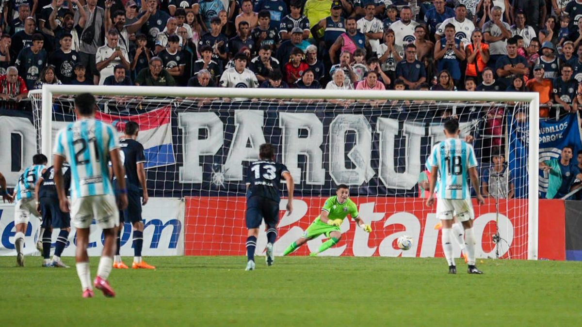 Bolcato no pudo sostener el invicto en el arco de La Lepra.