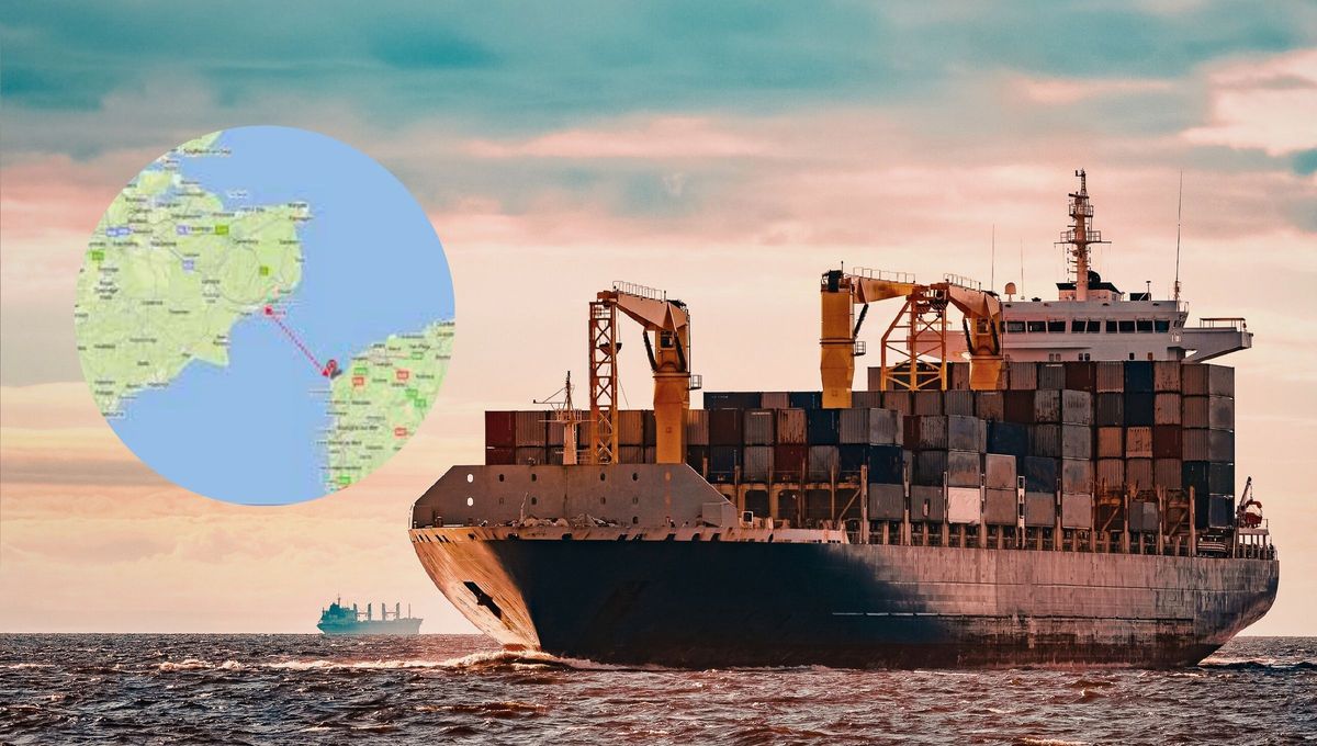 El mar más transitado del mundo da paso a más de cuatrocientos barcos al día y es clave en la logística