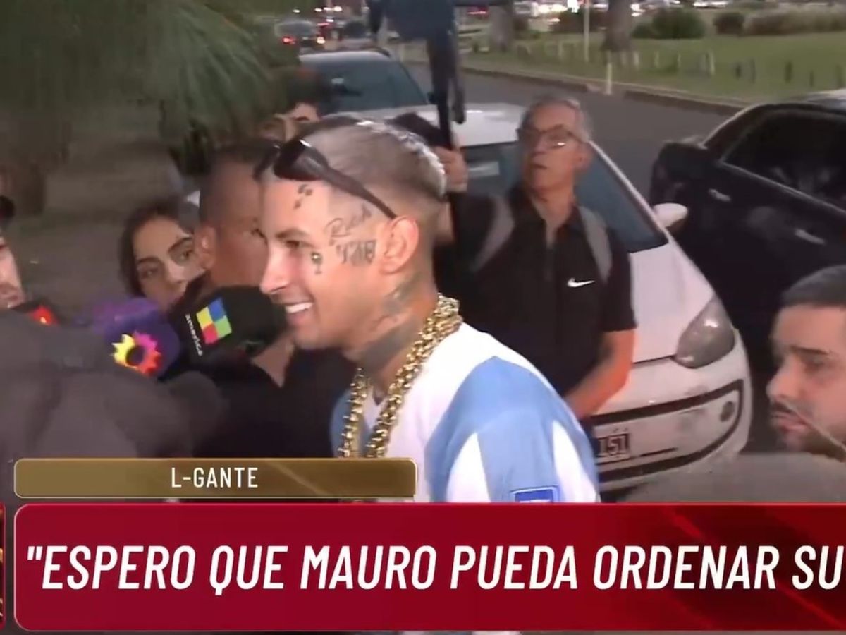 ¡Todo mal! Wanda Nara y L-Gante no se dirigen la palabra. ¡Todo mal! Wanda Nara y L-Gante no se dirigen la palabra.