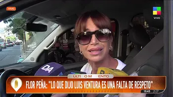 Florencia Peña explotó contra Luis Ventura: ¡Recibió mis videos pornos! Florencia Peña explotó contra Luis Ventura: ¡Recibió mis videos pornos!