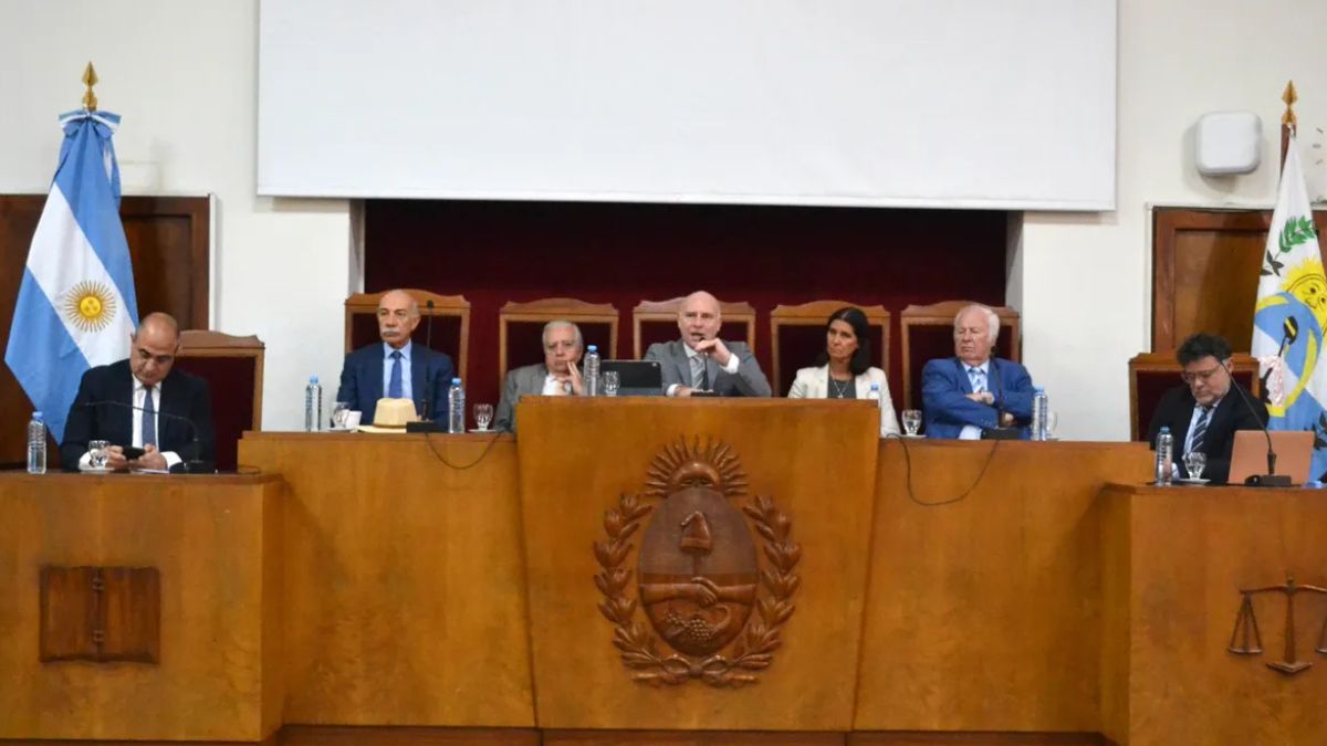 El pleno de la Suprema Corte de Justicia.