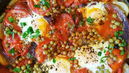 Beneficio de comer bifes a la criolla.