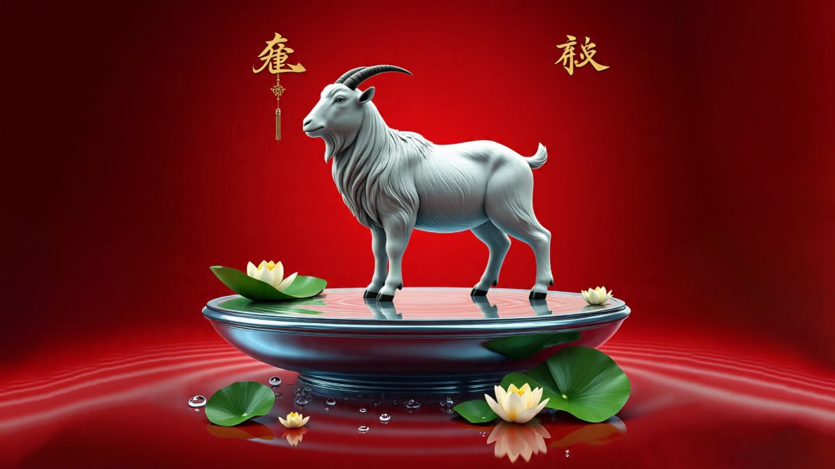 El horóscopo chino revela a sus signos zodiacales que el día de hoy estará regido por la Cabra de Agua Yin.