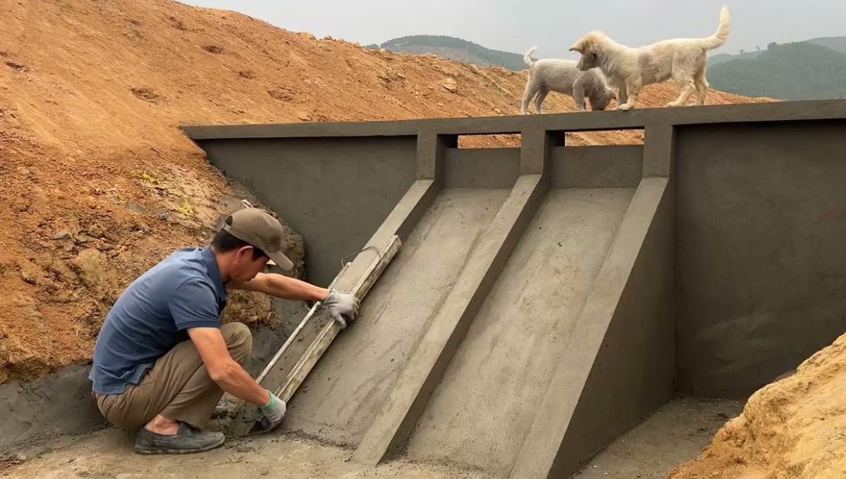 La construcción de su propia hidroeléctrica le permite tener electricidad gratis