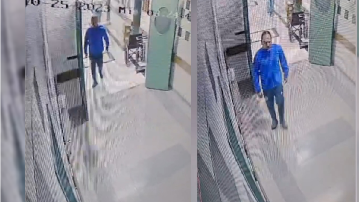 Cristian Darío Pizarro Vera mientras permanecía en el Hospital Central recuperándose de la cirugía se escapó caminando por calle Montecaseros. Cristian Darío Pizarro Vera mientras permanecía en el Hospital Central recuperándose de la cirugía se escapó caminando por calle Montecaseros.