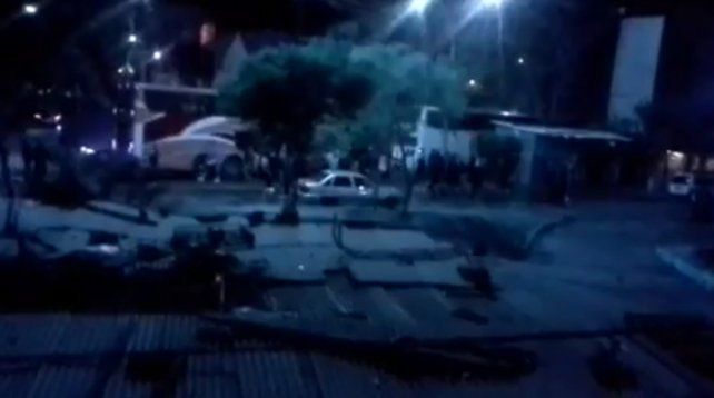 Hinchas de Boca provocaron graves incidentes en Paraguay