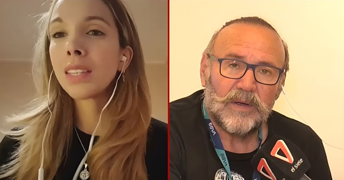 Macías durante la entrevista en la que desmintió la versión de Cacho Garay.&nbsp;