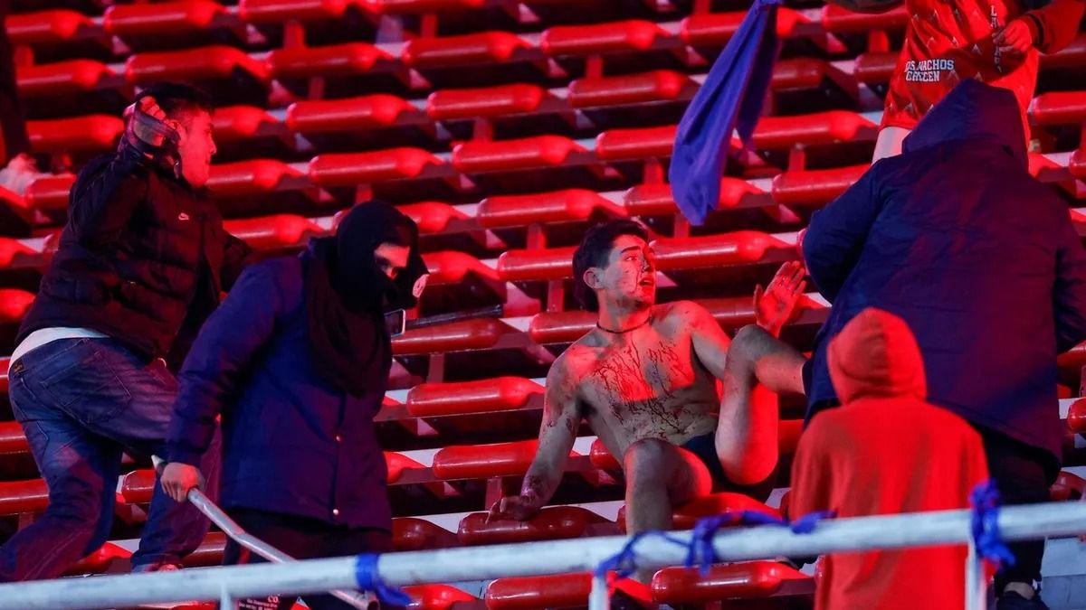 Hubo una verdadera barbarie en el Libertadores de Am&eacute;rica.