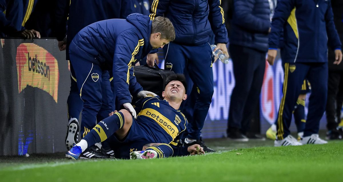 Adam Bareiro preocupa a todo el Mundo Boca.