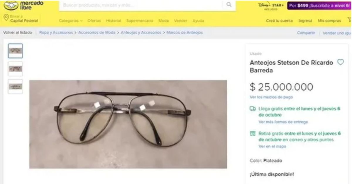 Horror. Venden los lentes del femicida Barreda por una cifra millonaria.