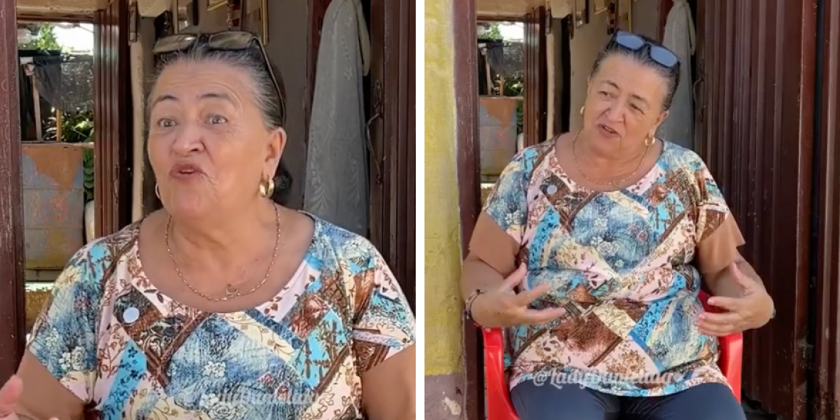 La reina del chisme. Esta mujer colombiana se gana la vida vendiendo chismes. La reina del chisme. Esta mujer colombiana se gana la vida vendiendo chismes.