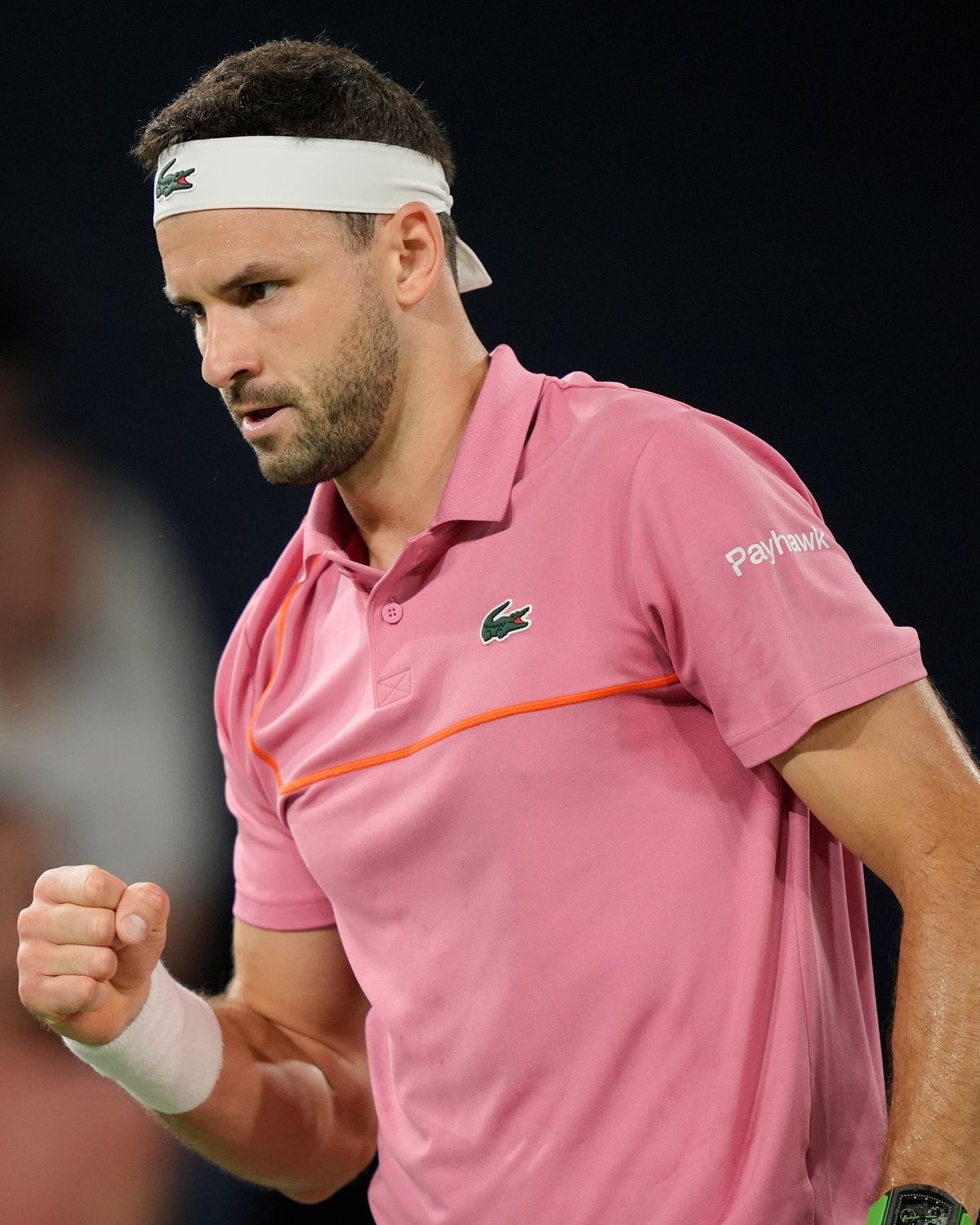 Grigor Dimitrov se qued&oacute; con la batalla ante el argentino Tom&aacute;s Etcheverry.
