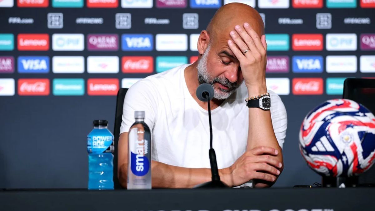 Pep Guardiola no ocultó su frustración tras la caída del Manchester City ante el Al-Hilal.