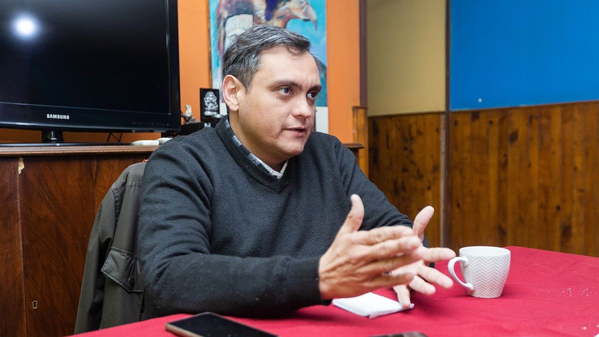 Gerardo Bustamante, el actual candidato a intendente de Guaymallén por el FIT. Gerardo Bustamante, el actual candidato a intendente de Guaymallén por el FIT.