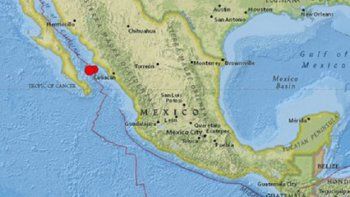 Un terremoto de magnitud 6,6 sacudió el estado de Sinaloa en México