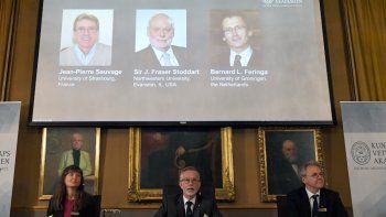 El Nobel de Química fue para tres científicos por inventar las máquinas moleculares minúsculas