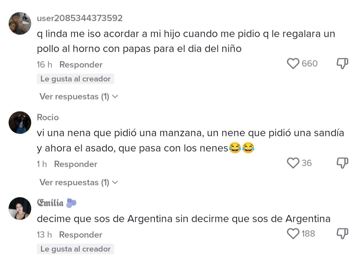 Los usuarios de Tiktok estallaron tras ver el regalo de Navidad viral