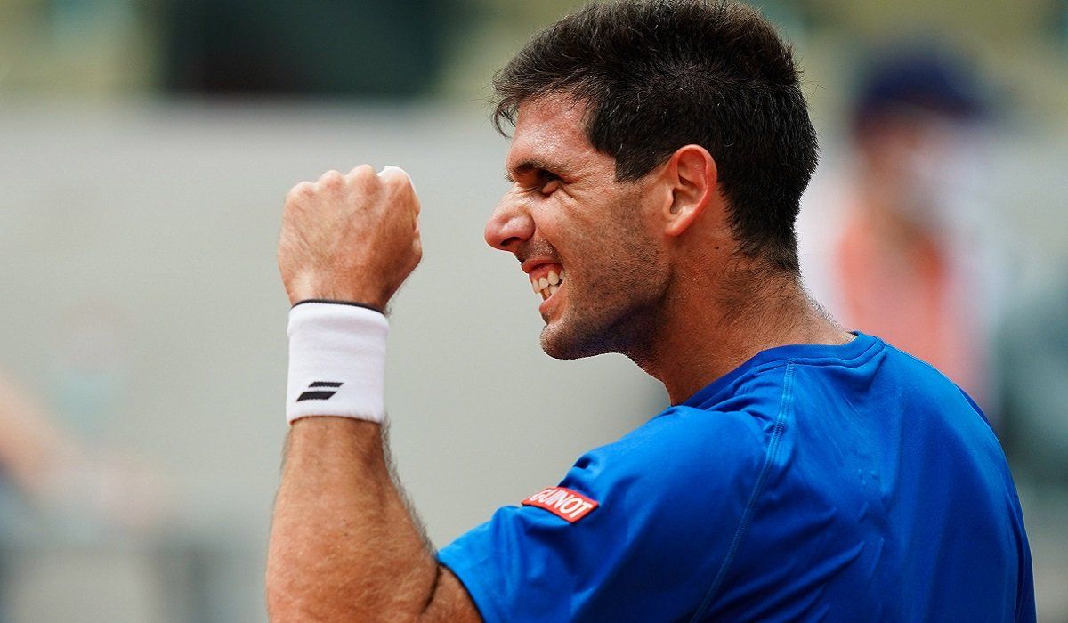 Federico Delbonis es uno de los mejores del a&ntilde;o en polvo de ladrillo.