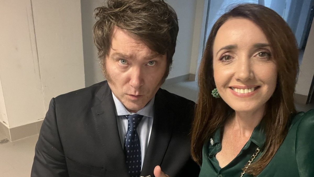 Javier Milei y Victoria Villarruel, quien suma rechazos por su iniciativa.