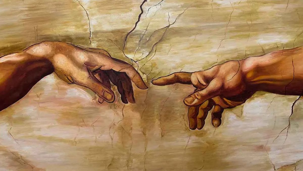 Miguel Ángel y el significado de un dedo que une mundos. Miguel Ángel y el significado de un dedo que une mundos. 