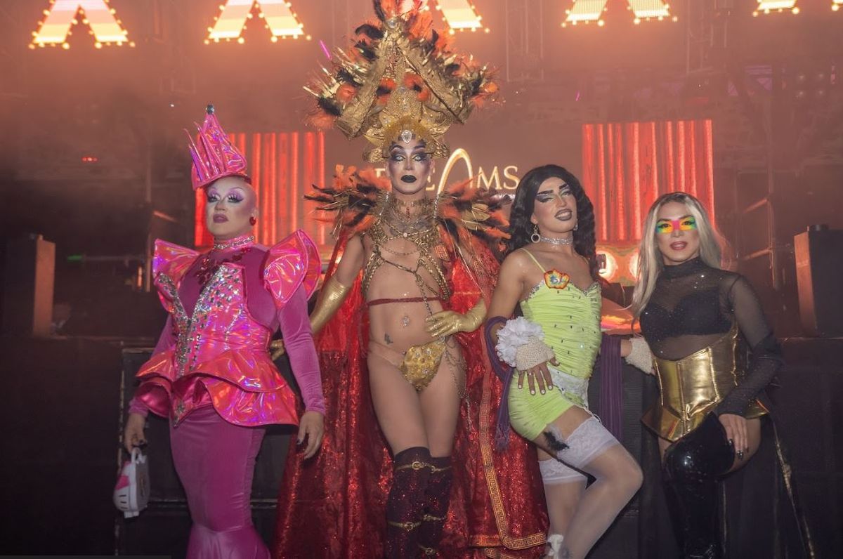 Mucho colorido en el espectáculo de la Vendimia para Todxs. Mucho colorido en el espectáculo de la Vendimia para Todxs.