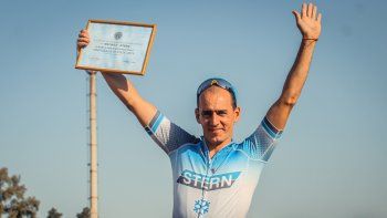 Matías Stern se consagró campeón mendocino de Pista 2019