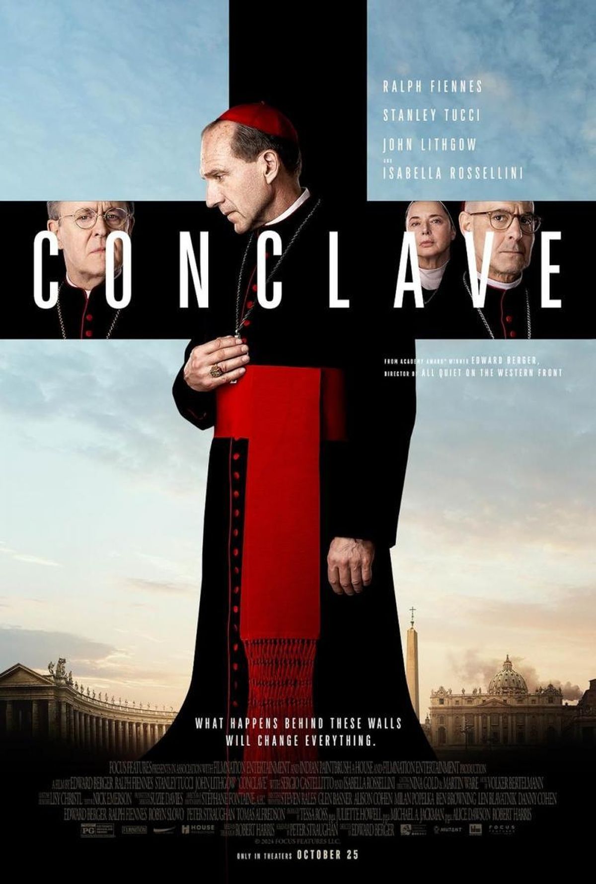 Ralph Fiennes brilla con este peliculón que muestra las feroces internas en la elección del Papa Ralph Fiennes brilla con este peliculón que muestra las feroces internas en la elección del Papa