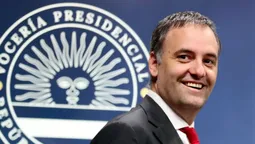 El jefe de Gabinete, Manuel Adorni