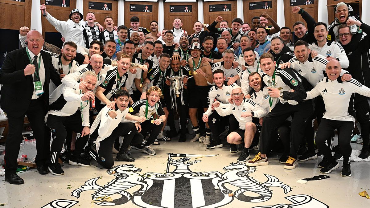 Newcastle ganó la Copa de la Liga.