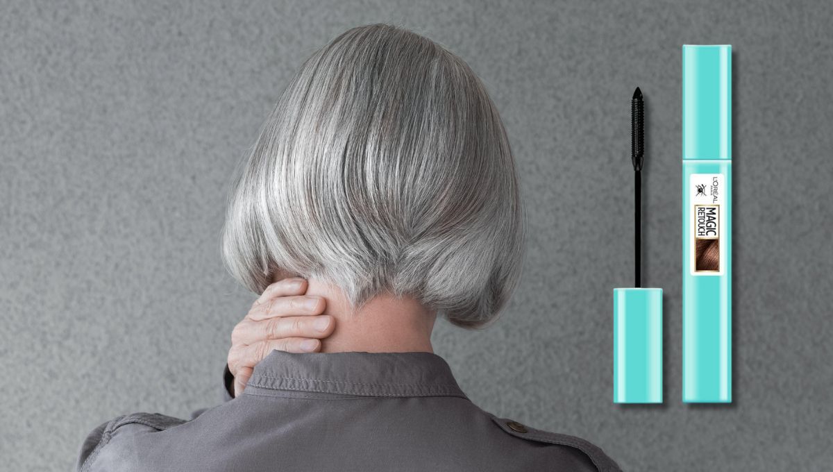 Máscara que cubre las canas. Máscara que cubre las canas.