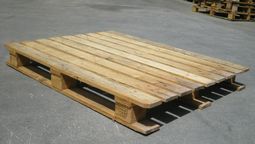 Reciclaje: un palet puede convertirse en una hermosa idea.