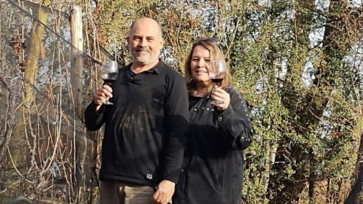 Elías Derrache y Adriana Gómez
