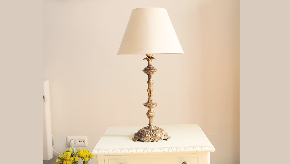 Restaura una lámpara antigua de tu hogar en cinco sencillos pasos