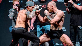 Conor McGregor vs. Dustin Poirier: hora y TV