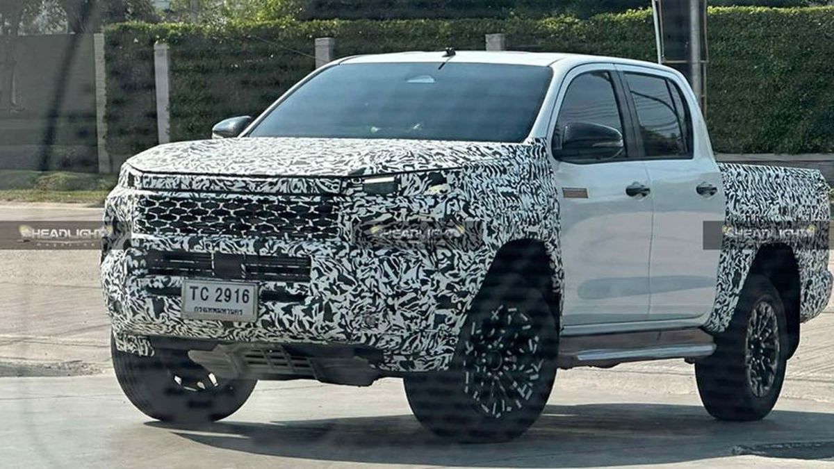 Así sería la actualización de la Toyota Hilux. Así sería la actualización de la Toyota Hilux.