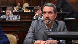 Jorge Difonso, uno de los que defiende la Ley 7.722 de Mendoza.