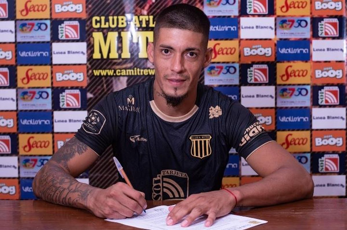 El delantero Pablo Palacios Alvarenga jugará en Huracán Las Heras.