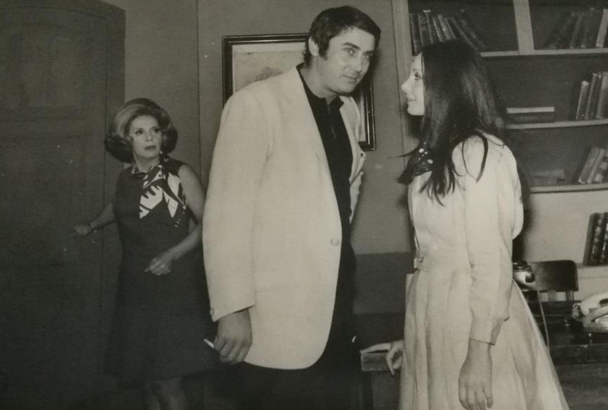 Iris Láinez, Rodolbo Bebán y Thelma Biral en El Amor Tiene Cara de Mujer.