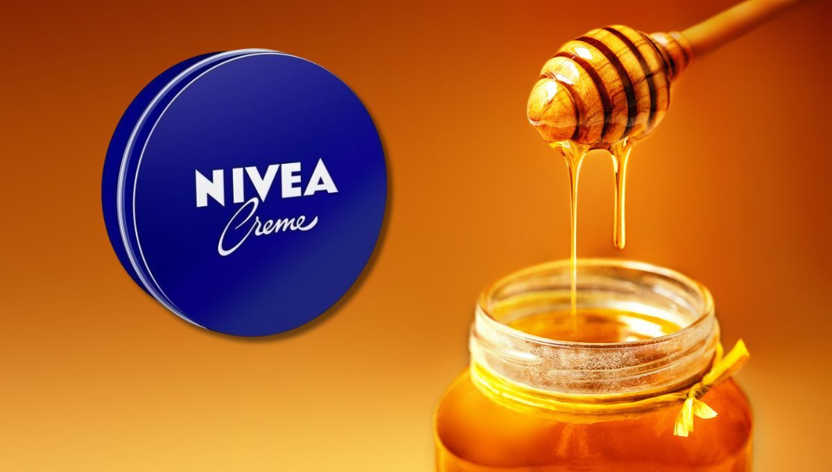 Qué ocurre si mezclas la crema Nivea azul con un poco de miel