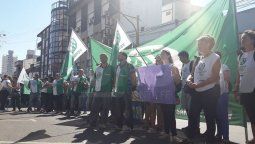 Jornada de protesta y movilización en Desarrollo Social