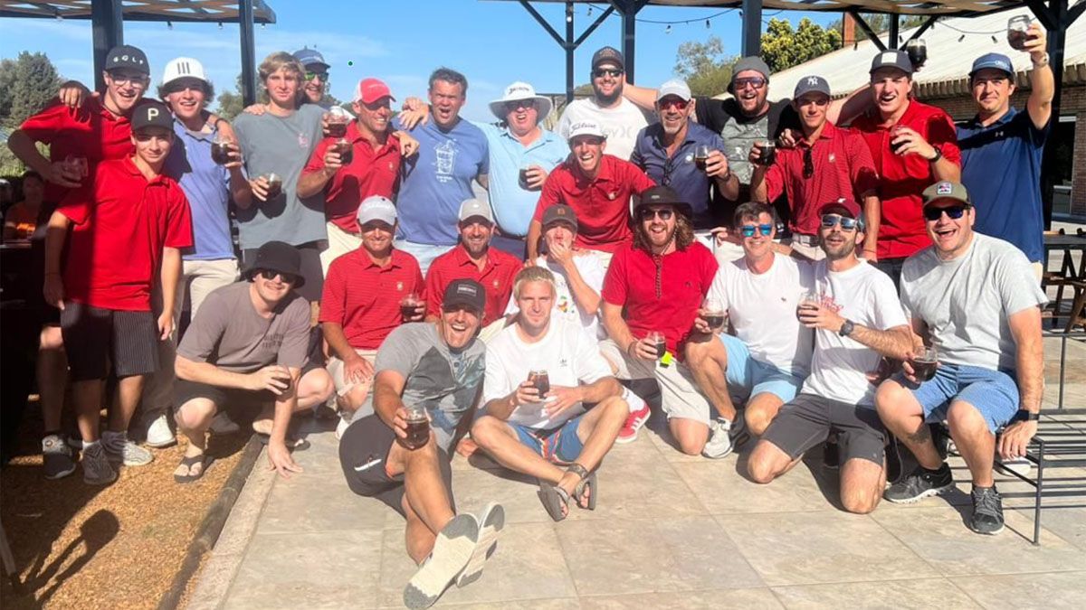 Los campeones argentinos celebraron en casa y con socios y amigos Los campeones argentinos celebraron en casa y con socios y amigos