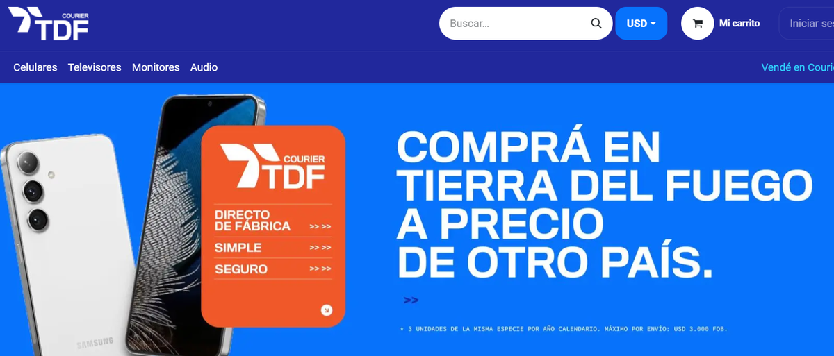 Las empresas de Tierrra del Fuego ahora pueden vender de manera directa a menor precio que las tiendas físicas de todo el país Las empresas de Tierrra del Fuego ahora pueden vender de manera directa a menor precio que las tiendas físicas de todo el país