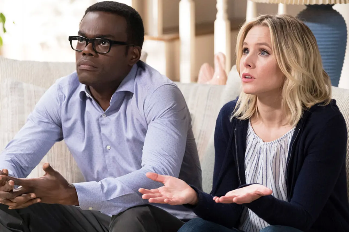 "The good place", la ingeniosa serie norteamericana de Netflix. "The good place", la ingeniosa serie norteamericana de Netflix.