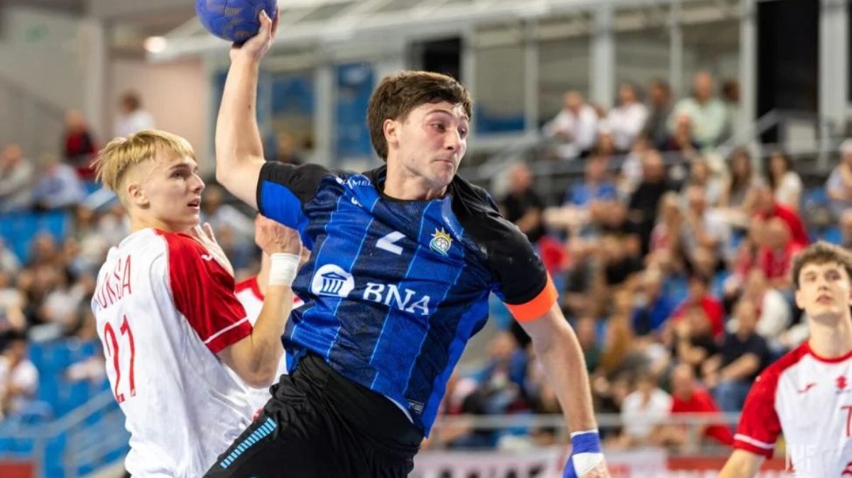 Martín Amaya. El mendocino sumó cuatro tantos en la caída de la Selección argentina de handball en el Mundial de Polonia.
