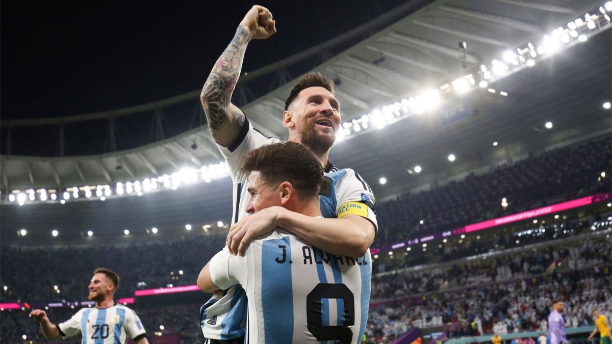 La Selección argentina eliminó a Australia y se metió en cuartos de final del Mundial Qatar 2022