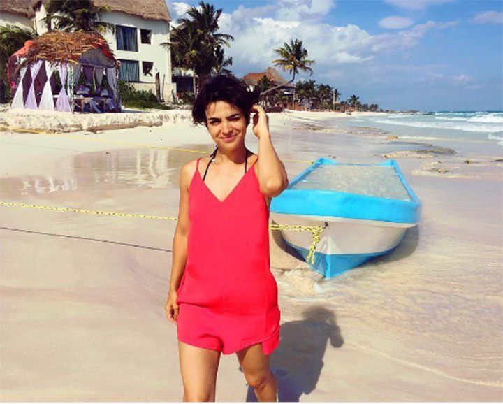 Agustina Cherri, sexy en bikini en las playas de Cancún